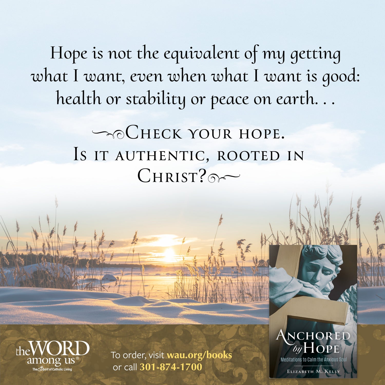 Anchored by Hope by Elizabeth M. Kelly