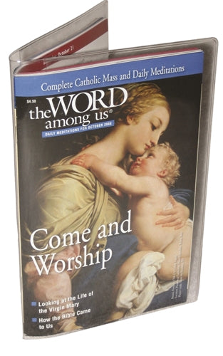 Slipcovers For The Word Among Us Magazine (CLEAR)